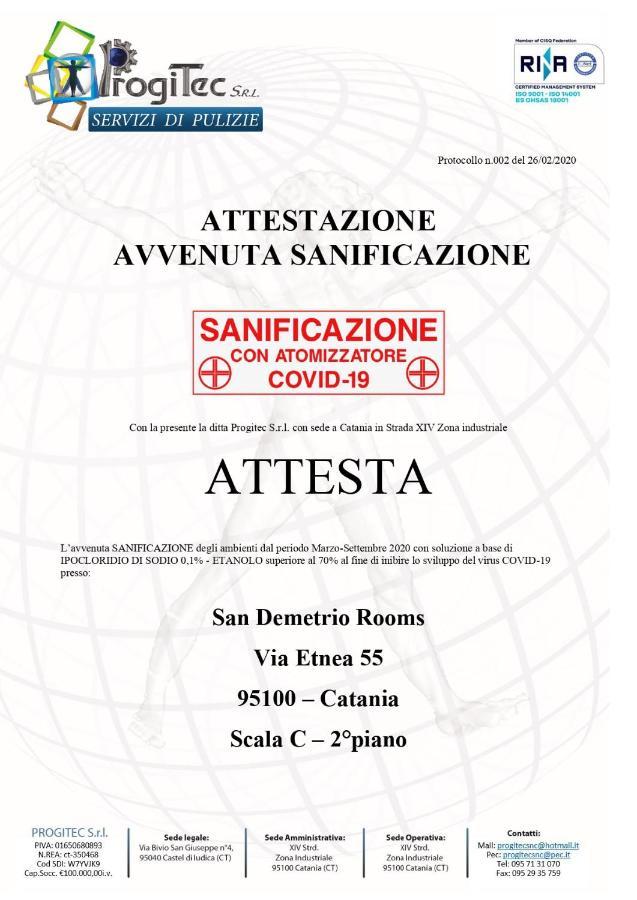 Hotel San Demetrio Katania Zewnętrze zdjęcie